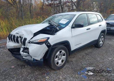 2016 Jeep Cherokee Sport from USA, damaged, VIN 1C4PJMAB6GW150916